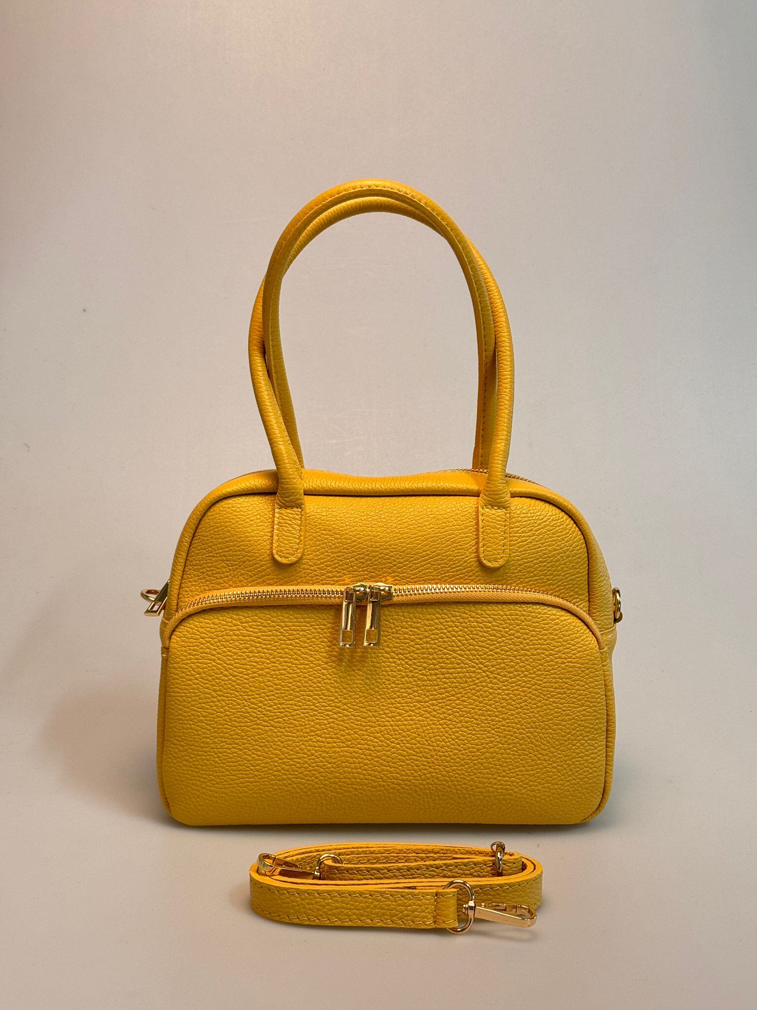 Sac à bandoulière en cuir véritable pour femme LISA DEI – PFS 68f9fe63657c5